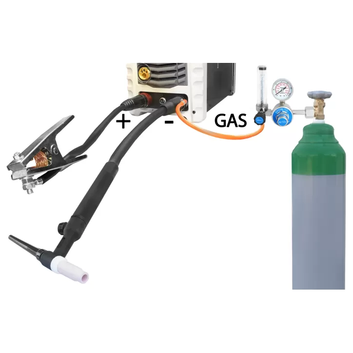 Uchwyt spawalniczy TIG 26V/4m CX80/CX90 Uchwyt spawalniczy TIG 26V/4m CX80/CX90