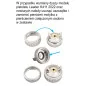Zestaw dysz do pistoletu lakierniczego LEADER HP 1.4mm MODEL 1999-2021 Zestaw dysz do pistoletu lakierniczego LEADER HP 1.4mm MODEL 1999-2021