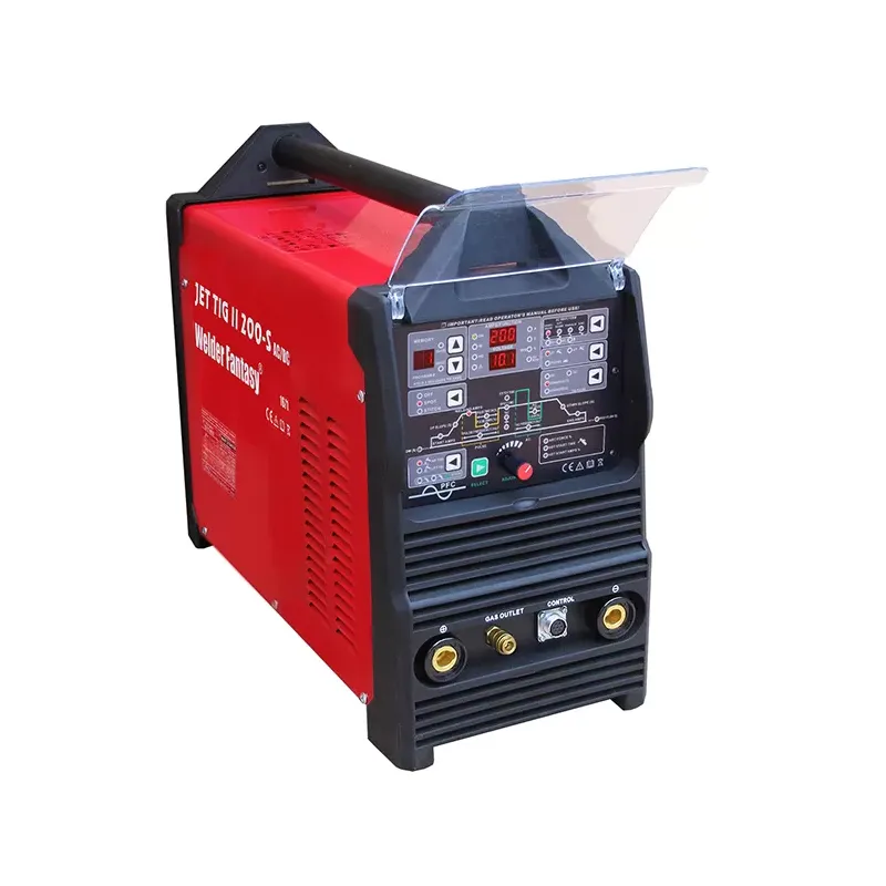 Spawarka inwertorowa JET TIG II AC/DC 200-S SPOT/COLD WELDING IGBT Welder Fantasy+uchwyt parker