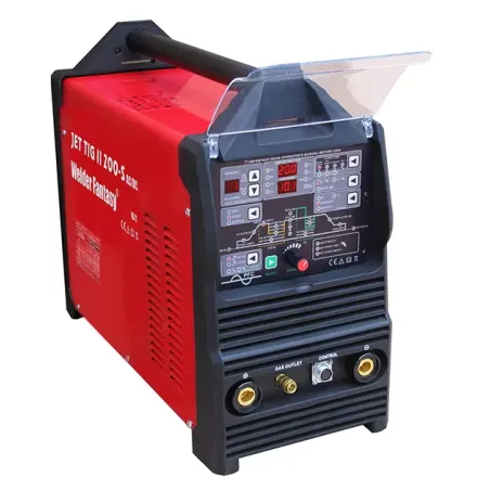 Spawarka inwertorowa JET TIG II AC/DC 200-S SPOT/COLD WELDING IGBT Welder Fantasy+uchwyt parker
