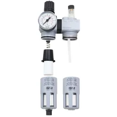 Reduktor + filtr + naolejacz 1/4' GAV