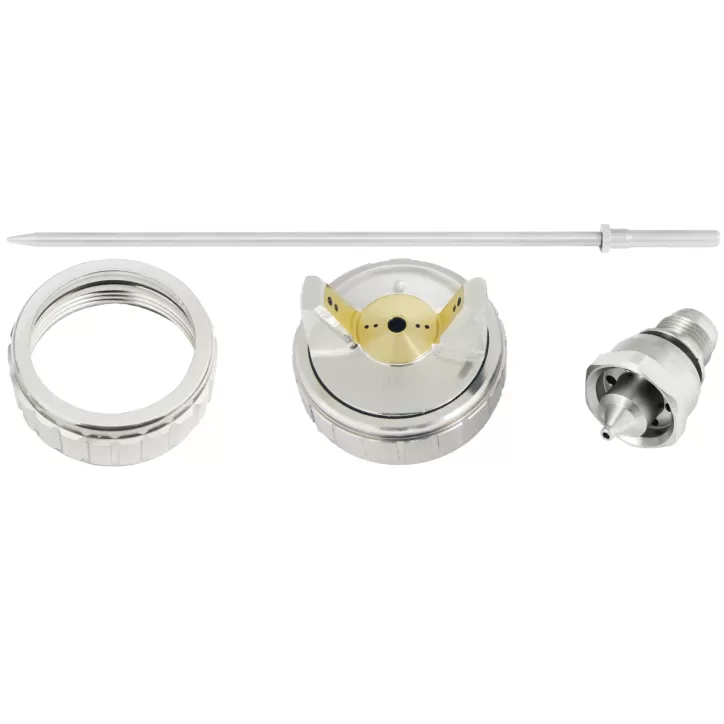 Zestaw dysz do pistoletu lakierniczego LEADER HP 2.5mm MODEL 1999-2021 Zestaw dysz do pistoletu lakierniczego LEADER HP 2.5mm MODEL 1999-2021