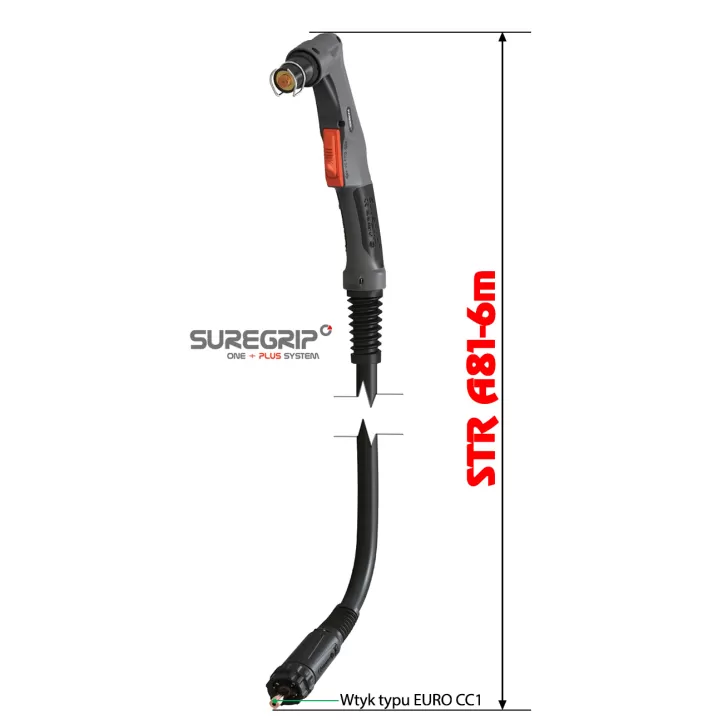 PLAZMA UCHWYT PLAZMOWY PARKER TRF A81 SUREGRIP 6m