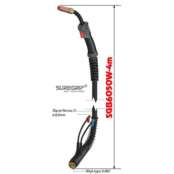 MIG UCHWYT SPAWALNICZY PARKER SUREGRIP ERGO 6050 PAK X 4m MIG UCHWYT SPAWALNICZY PARKER SUREGRIP ERGO 6050 PAK X 4m