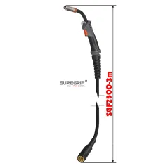 MIG UCHWYT SPAWALNICZY PARKER SUREGRIP ERGO 2500 FLEX 3m