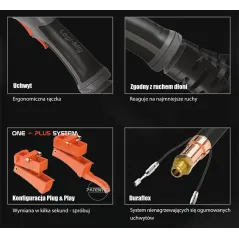 MIG UCHWYT SPAWALNICZY PARKER LOGI MIG ERGO 2400 PAK X 3m