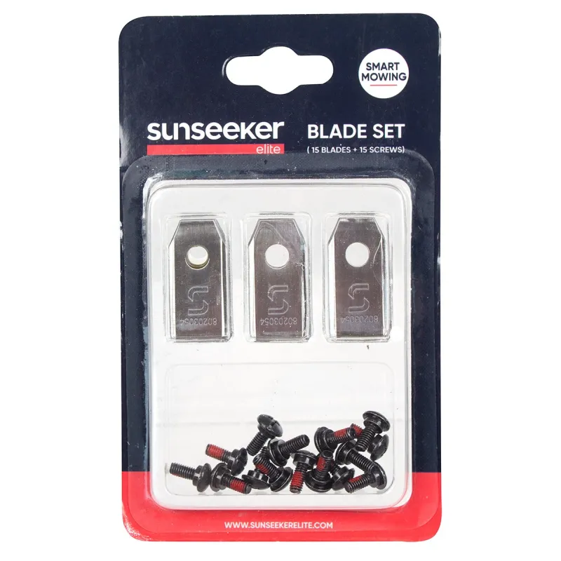 Zestaw noż + śruba 15 szt. kosiarka automatyczna X5 X7 PLUS