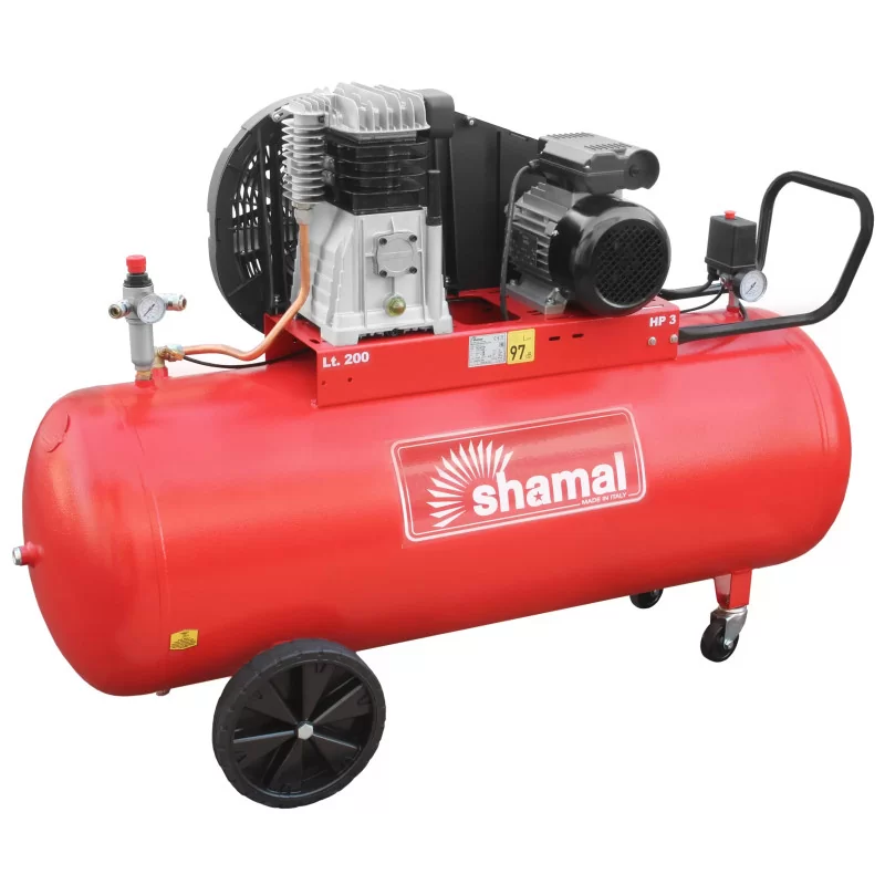 Sprężarka tłokowa kompresor Shamal CM 390/200 SB38C 2.2kW 230V 10 bar