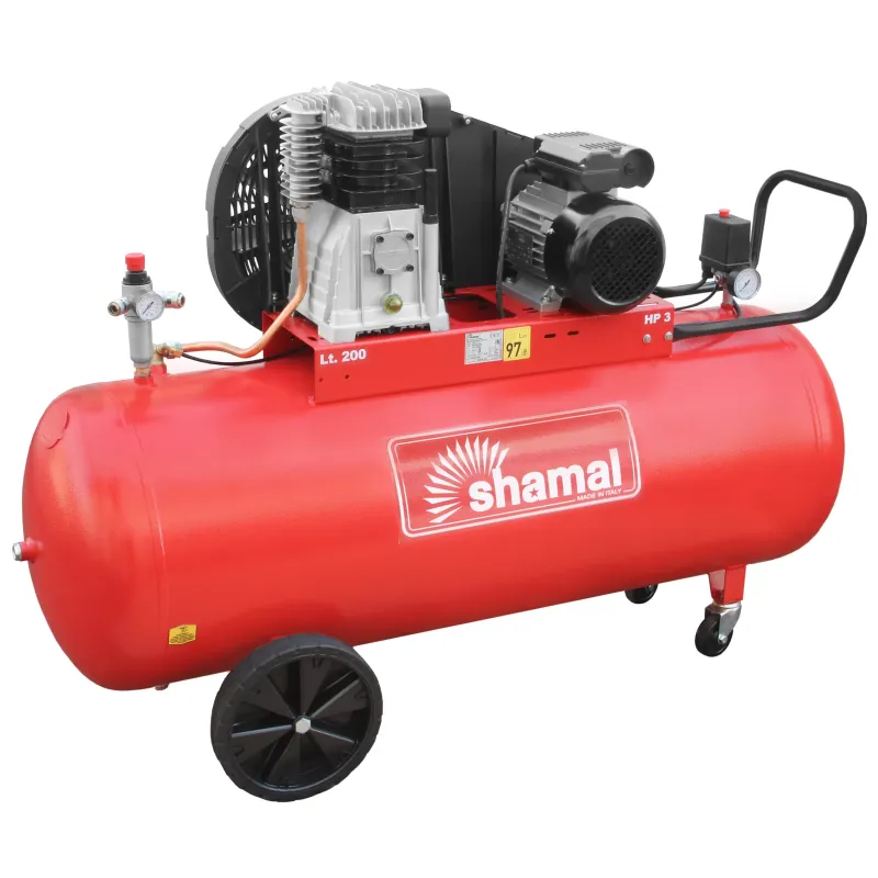 Sprężarka tłokowa kompresor Shamal CM 390/200 SB38C 2.2kW 230V 10 bar Sprężarka tłokowa kompresor Shamal CM 390/200 SB38C 2.2kW 230V 10 bar