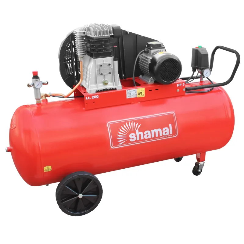 Sprężarka tłokowa kompresor Shamal CT 390/200 SB38C 400V 2.2 kW 10 bar