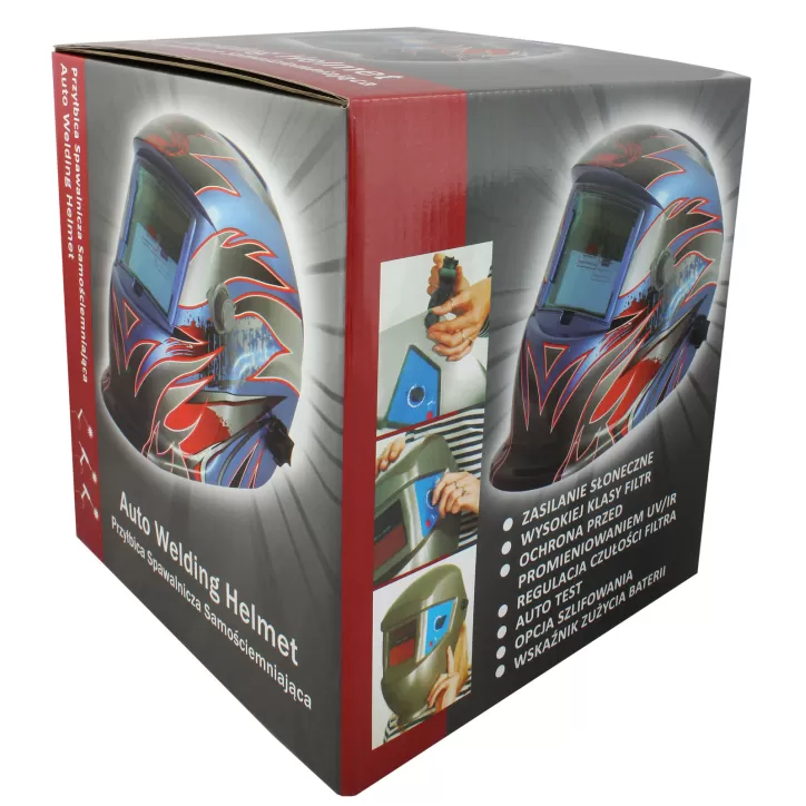 Maska przyłbica samościemniająca WELDER FANTASY 3035 BLUE Maska przyłbica samościemniająca WELDER FANTASY 3035 BLUE