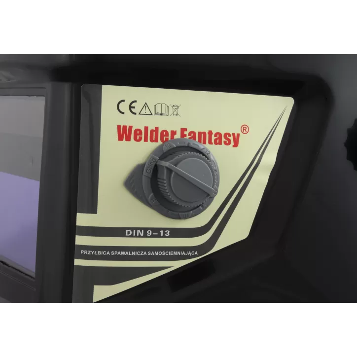 Maska przyłbica samościemniająca WELDER FANTASY 3034 BLACK Maska przyłbica samościemniająca WELDER FANTASY 3034 BLACK