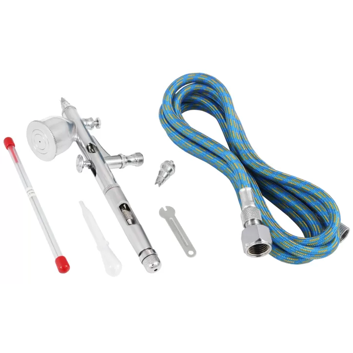 Aerograf BD180KIT 0.2/0.3mm 8ml 2 regulacja + osprzęt Aerograf BD180KIT 0.2/0.3mm 8ml 2 regulacja + osprzęt