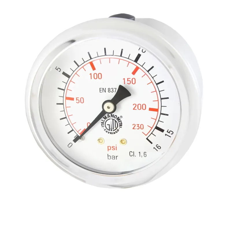 Manometr 63mm GLICERYNA 1/4" TYLNY 16bar Manometr 63mm GLICERYNA 1/4" TYLNY 16bar