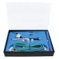 Aerograf BD130-KIT 0.2/0.3/0.5mm czarny 8ml regulacja + osprzęt