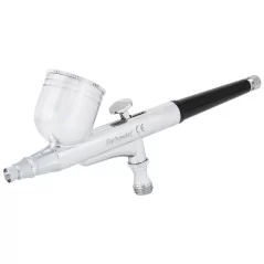 Aerograf BD130-KIT 0.2/0.3/0.5mm czarny 8ml regulacja + osprzęt