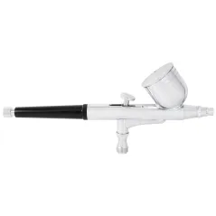 Aerograf BD130-KIT 0.2/0.3/0.5mm czarny 8ml regulacja + osprzęt
