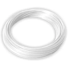 Przewód Poliamid Nylon PA  6x4 biały