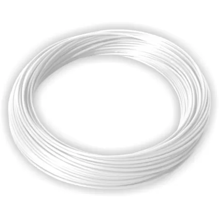 Przewód Poliamid Nylon PA  6x4 biały