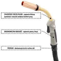 Półautomat spawalniczy inwerterowy MAGIC2 500A TOWER 4X4 Welder Fantasy 400V