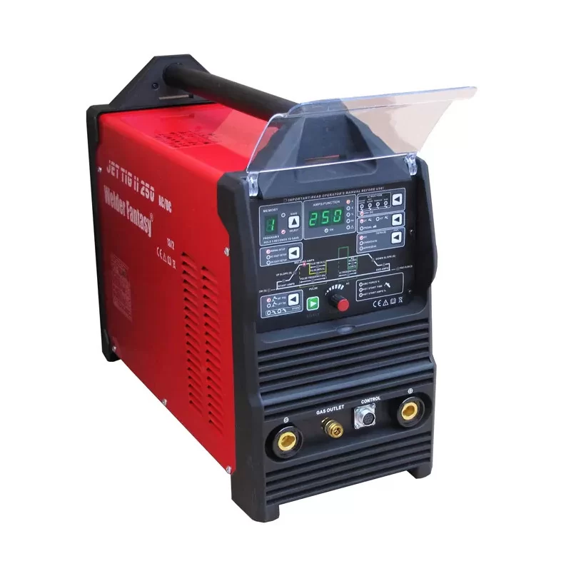 Spawarka inwertorowa JET TIG II AC/DC 250 IGBT PFC Welder Fantasy+uchwyt parker