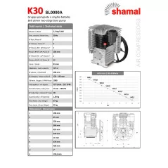 Agregat sprężarkowy SHAMAL K30 4kW