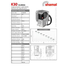 Agregat sprężarkowy SHAMAL K30 4kW