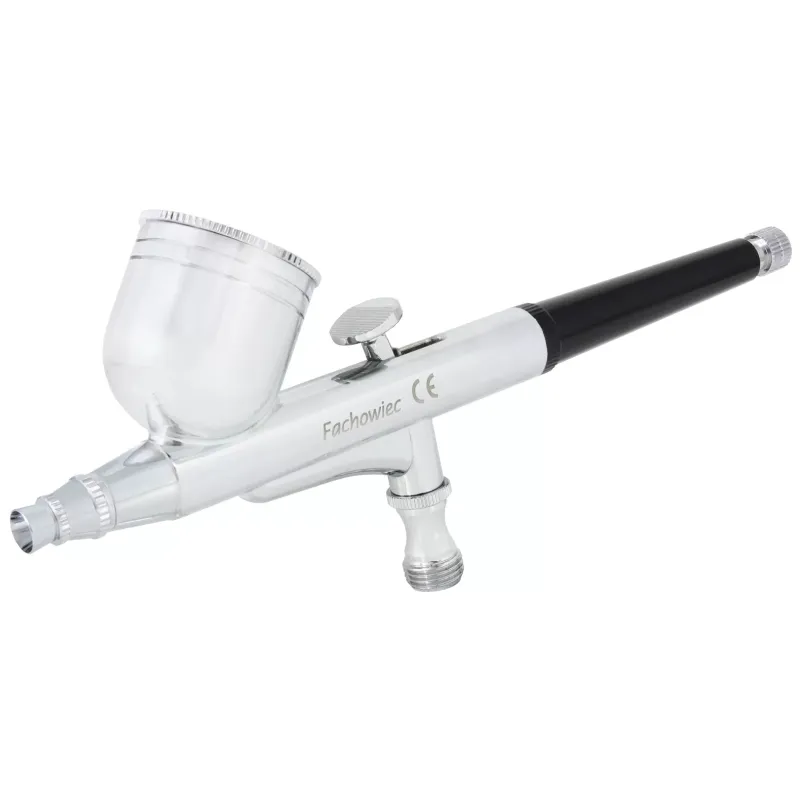 Aerograf BD130 0.2mm czarny 8ml z regulacją