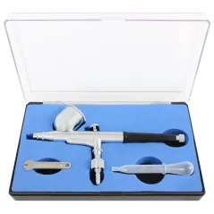 Aerograf BD130 0.2mm czarny 8ml z regulacją