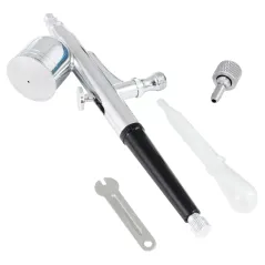 Aerograf BD130 0.2mm czarny 8ml z regulacją