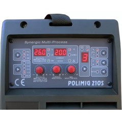 Półautomat spawalniczy inwerterowy 3w1 POLIMIG 210 MIG/MAG TIG MMA Welder Fantasy + komplet uchwytów