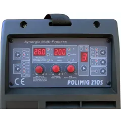Półautomat spawalniczy inwerterowy 3w1 POLIMIG 210 MIG/MAG TIG MMA Welder Fantasy + komplet uchwytów