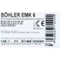 Bohler MAG drut spawalniczy EMK6 ER70S-6 G3Si1 12.50 1.0X18kg szpula (cena za 1 szpulę)