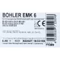 Bohler MAG drut spawalniczy EMK6 ER70S-6 G3Si1 12.50 0.8X15kg szpula (cena za 1 szpulę)