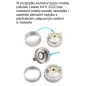 Zestaw dysz do pistoletu lakierniczego LEADER HVLP 1.3mm MODEL 1999-2021 Zestaw dysz do pistoletu lakierniczego LEADER HVLP 1.3mm MODEL 1999-2021