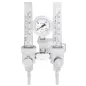 Reduktor butlowy CO2/AR MINI 2 rotametry