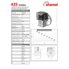 Agregat sprężarkowy SHAMAL K25 3 kW