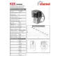 Agregat sprężarkowy SHAMAL K25 3 kW Agregat sprężarkowy SHAMAL K25 3 kW