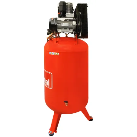 Sprężarka tłokowa kompresor Shamal FTV 750/270 K30 4kW 400V 10 bar pionowy zbiornik