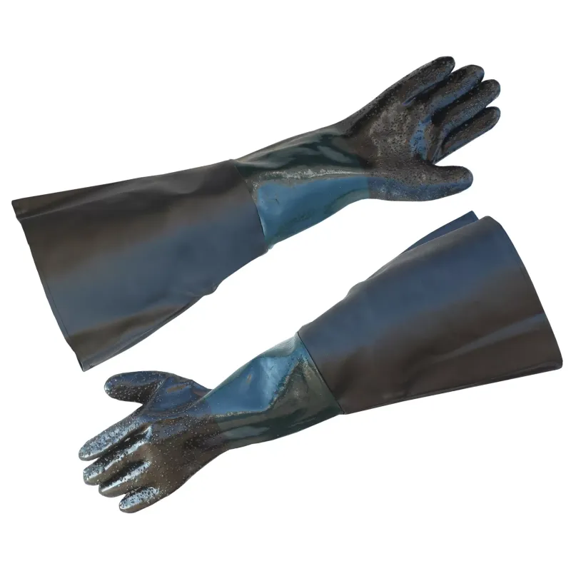 Rękawice do kabiny do piaskowania - długie Rękawice do kabiny do piaskowania - długie