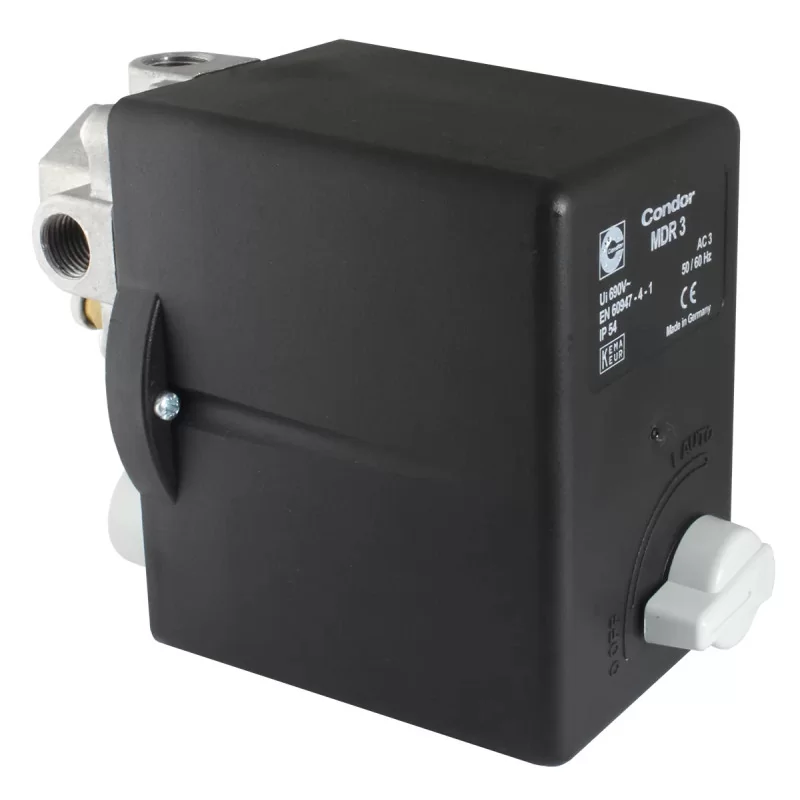 Presostat sprężarki wyłącznik ciśnieniowy MDR3/11 20A-24A 400v