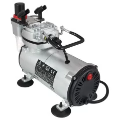 Kompresor MINI zestaw + aerograf-BD130 0.3 mm + wąż 3 mb