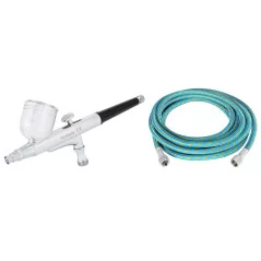 Kompresor MINI zestaw + aerograf-BD130 0.3 mm + wąż 3 mb