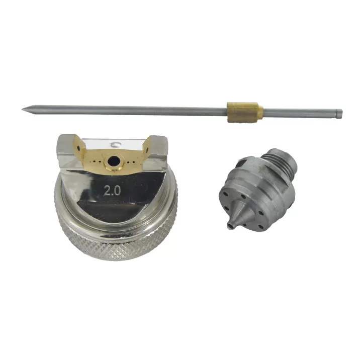 Zestaw dysz do pistoletu lakierniczego SPEEDWAY HP 2.0mm kpl. Zestaw dysz do pistoletu lakierniczego SPEEDWAY HP 2.0mm kpl.