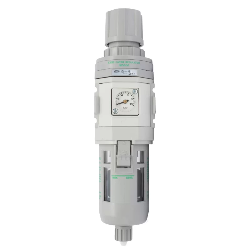 CKD W3000-10G-F1 Filtr+reduktor 5um 3/8' automatyczny spust