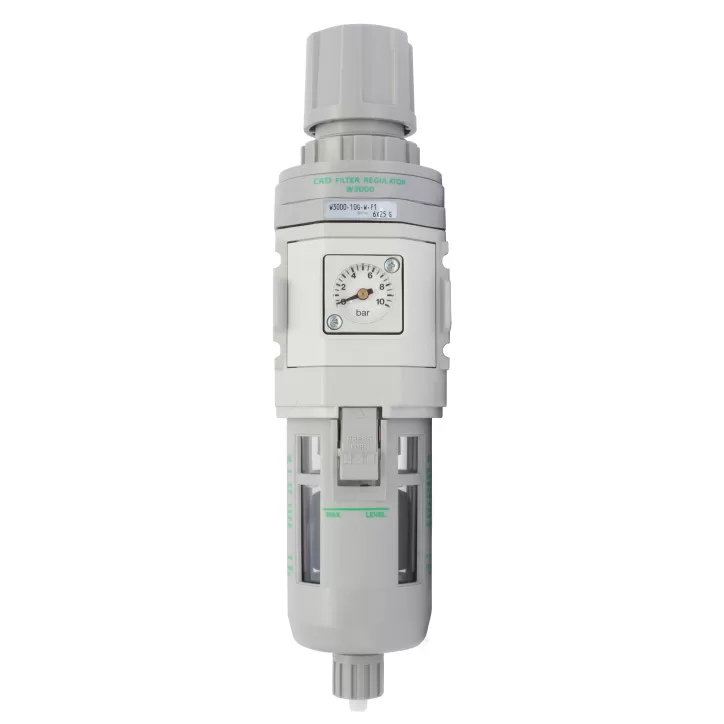 CKD W3000-10G-F1 Filtr+reduktor 5um 3/8' automatyczny spust CKD W3000-10G-F1 Filtr+reduktor 5um 3/8' automatyczny spust
