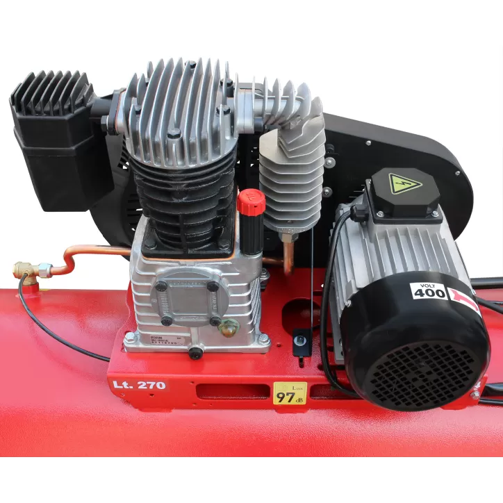 Sprężarka tłokowa kompresor Shamal CT 540/270 K18C 3kW 400V 10 bar Sprężarka tłokowa kompresor Shamal CT 540/270 K18C 3kW 400V 10 bar