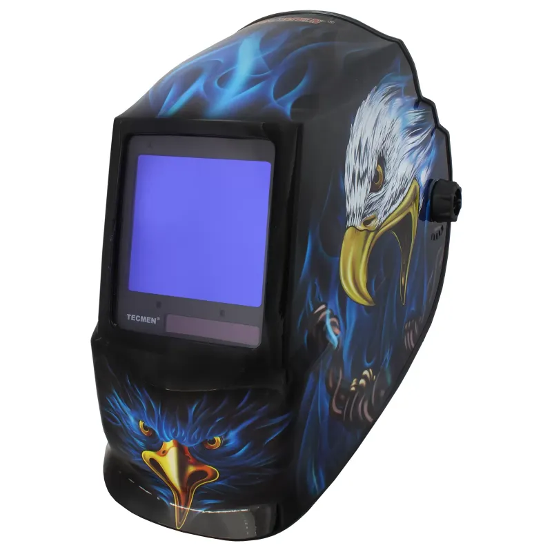 Maska przyłbica samościemniająca TECMEN GRIND 820S Eagle szeroka 95x85 mm Maska przyłbica samościemniająca TECMEN GRIND 820S Eagle szeroka 95x85 mm