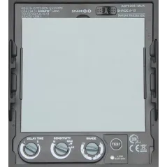 Maska przyłbica samościemniająca TECMEN GRIND 820S Eagle szeroka 95x85 mm