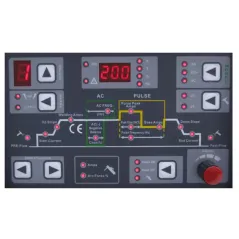 Spawarka inwertorowa JET TIG AC/DC 200 IGBT Welder Fantasy+ uchwyt Parker